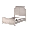 Providence Master 6 Piece Bedroom Set in Antique White Finish by American Woodcrafters - AME-1910-QPNPN-4PC - Image 3 of 0
