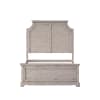 Providence Master 6 Piece Bedroom Set in Antique White Finish by American Woodcrafters - AME-1910-QPNPN-4PC - Image 4 of 0
