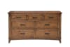 Oakdale Twin/Twin Bunk Bed in Honey Oak Finish by American Woodcrafters - AME-2100-33BNK - Image 5 of 0