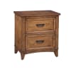 Oakdale Queen Panel Bed in Honey Oak Finish by American Woodcrafters - AME-2100-50PNPN - Image 5 of 0