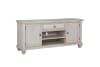 Sedona 66 inch TV Console in Cobblestone White Finish by American Woodcrafters - AME-2410-212 - Image 2 of 0