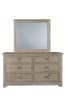 Meadowbrook 6 Piece Bedroom Set in Sand Finish by American Woodcrafters - AME-2600-QARPN-4PC - Image 3 of 0