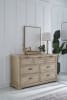 Heritage Coast Queen Bed in Sea Oat Finish by American Woodcrafters - AME-3300-50PNPN - Image 3 of 0