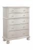 Rodanthe Queen Woven Bed in Dove White with Rub-Through Finish by American Woodcrafters - AME-3910-50WOWO - Image 5 of 0