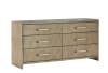 Arlington 6 Piece Bedroom Set in Nutmeg Finish by American Woodcrafters - AME-4300-QPNPN-4PC - Image 5 of 0