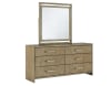 Arlington UPH Shelter 6 Piece Bedroom Set in Nutmeg Finish by American Woodcrafters - AME-4300-QUPSH-4PC - Image 4 of 0