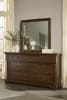 Kensington 6 Piece Bedroom Set in Brown Cherry Finish by American Woodcrafters - AME-6400-QPNPN-4PCS - Image 3 of 0