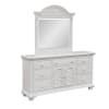 Cottage Traditions Queen Bed in Clean White Cottage Finish by American Woodcrafters - AME-6510-50ARPN - Image 5 of 0