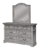 Stonebrook Twin Bed in Light Distressed Antique Gray Finish by American Woodcrafters - AME-7820-33PNPN - Image 4 of 0