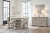 Heritage Coast Round Table 5 Piece Dining Set in Sea Oat Finish by American Woodcrafters - AME-D-3300-CTRHT-5PC - Image 1 of 0