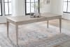 Heritage Coast Rectangular Table 5 Piece Dining Set in Sea Oat Finish by American Woodcrafters - AME-D-3300-Leg-5PC - Image 3 of 0