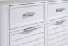 Heritage Coast Server in Coastal White Finish by American Woodcrafters - AME-D-3310-590 - Image 3 of 0
