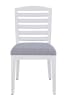 Heritage Coast Leg Table 5 Piece Dining Set in Coastal White Finish by American Woodcrafters - AME-D-3310-Leg-5PC - Image 4 of 0