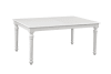 Cottage Traditions Rectangle Leg Table 5 Piece Dining Set in Clean White Cottage Finish by American Woodcrafters - AME-D-6510-LEG-5PC - Image 2 of 0