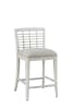 Beach Comber Counter Height Table 5 Piece Dining Set in Weathered White Finish by American Woodcrafters - AME-D-8510-COUNTER-5PC - Image 4 of 0