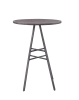 Casual Dining 3 Piece Pub Table Set in Slate Grey with Grey Oak Top Finish by American Woodcrafters - AME-P1-121-B120-3PC - Image 2 of 0