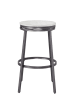 Casual Dining 3 Piece Pub Table Set in Slate Grey with White Oak Top Finish by American Woodcrafters - AME-P1-131-B130-3PCS - Image 4 of 0