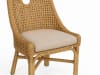 Islands Outdoor Chair (2 Pack) in Abaca Twist Natural Finish by American Woodcrafters - AME-R-2010-02 - Image 5 of 0