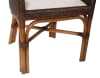 Islands Indoor Rattan Accent Chair (2 Pack) in Dark Brown Finish by American Woodcrafters - AME-R-403-01 - Image 4 of 0