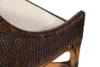 Islands Indoor Rattan Accent Chair (2 Pack) in Dark Brown Finish by American Woodcrafters - AME-R-403-01 - Image 5 of 0