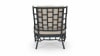 Palma Indoor Rattan Ottoman with Cushion in Blue Navy Finish by American Woodcrafters - AME-R-8000-01 - Image 3 of 0