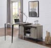Zakwani Executive Home Office Desk in Gray Oak & Black Finish by Acme - 00009 - Image 1 of 0