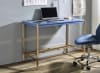 Midriaks Executive Home Office Desk in Navy Blue & Gold Finish by Acme - 00022 - Image 1 of 0