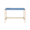 Midriaks Executive Home Office Desk in Navy Blue & Gold Finish by Acme - 00022 - Image 3 of 0