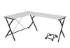Dazenus Executive Home Office Desk in White & Black Finish by Acme - 00049 - Image 3 of 0