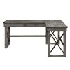 Talmar Executive Home Office Desk in Weathered Gray Finish by Acme - 00054 - Image 3 of 0