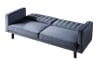Qinven Adjustable Sofa in Dark Gray Velvet Finish by Acme - 00085 - Image 3 of 0