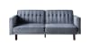 Qinven Adjustable Sofa in Dark Gray Velvet Finish by Acme - 00085 - Image 4 of 0