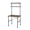 Ensata Executive Home Office Desk in Rustic Oak & Black Finish by Acme - 00137 - Image 3 of 0