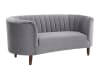 Millephri Loveseat in Gray Velvet Finish by Acme - 00167 - Image 2 of 0