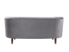 Millephri Loveseat in Gray Velvet Finish by Acme - 00167 - Image 3 of 0