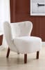 Zusud Accent Chair in White Teddy Sherpa Finish by Acme - 00228 - Image 1 of 0