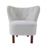 Zusud Accent Chair in White Teddy Sherpa Finish by Acme - 00228 - Image 2 of 0