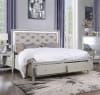 Sliverfluff 6 Piece Bedroom Set w/ Storage in PU & Champagne Finish by Acme - 00242 - Image 2 of 0