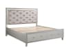 Sliverfluff 6 Piece Bedroom Set w/ Storage in PU & Champagne Finish by Acme - 00242 - Image 5 of 0