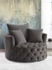 Zunyas Accent Chair in Gray Velvet Finish by Acme - 00292 - Image 1 of 0