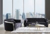 Pyroden 2 Piece Sofa Set in Black Velvet & Chrome Finish by Acme - 00296-S - Image 1 of 0