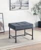 Brantley Chair in Gray Velvet & Sandy Gray Finish by Acme - 00429 - Image 3 of 0