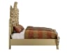 Seville Bed in Tan PU & Gold Finish by Acme - 00451EK - Image 2 of 0