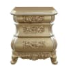 Seville Bed in Tan PU & Gold Finish by Acme - 00451EK - Image 5 of 0