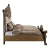 Constantine Bed in PU Leather, Light Gold, Brown & Gold Finish by Acme - 00471EK - Image 2 of 0