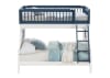 Farah Twin/Full Bunk Bed in Navy Blue & White Finish by Acme - 00493 - Image 3 of 0
