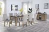 Charnell 7 Piece Dining Set in Gray PU and Oak Finish by Acme - 00553 - Image 1 of 0