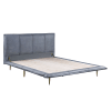 Metis Bed in Gray Top Grain Leather Finish by Acme - 00559Q - Image 3 of 0