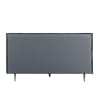 Metis Bed in Gray Top Grain Leather Finish by Acme - 00559Q - Image 4 of 0