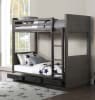 Estevon Twin/Twin Bunk Bed in Gray Oak Finish by Acme - 00613 - Image 1 of 0